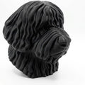 Komondor Dog Bust  - Home Decor - Perfect Gift for Animal Lovers - Niche Gift
