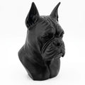 Boxer with Cropped Ears Dog Bust - Home Decor - Perfect Gift for Animal Lovers