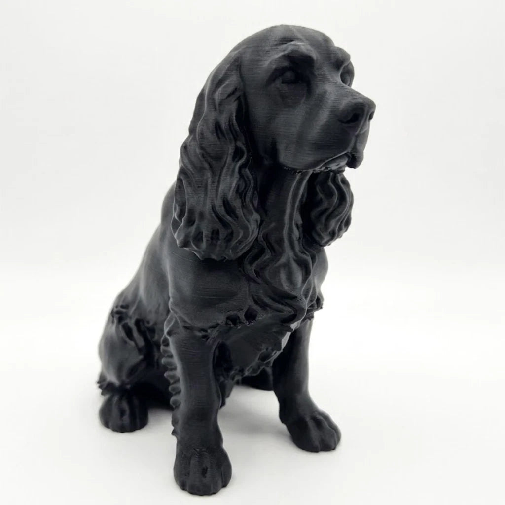 Cocker Spaniel Dog Sculpture - Home Decor - Perfect for Animal Lovers