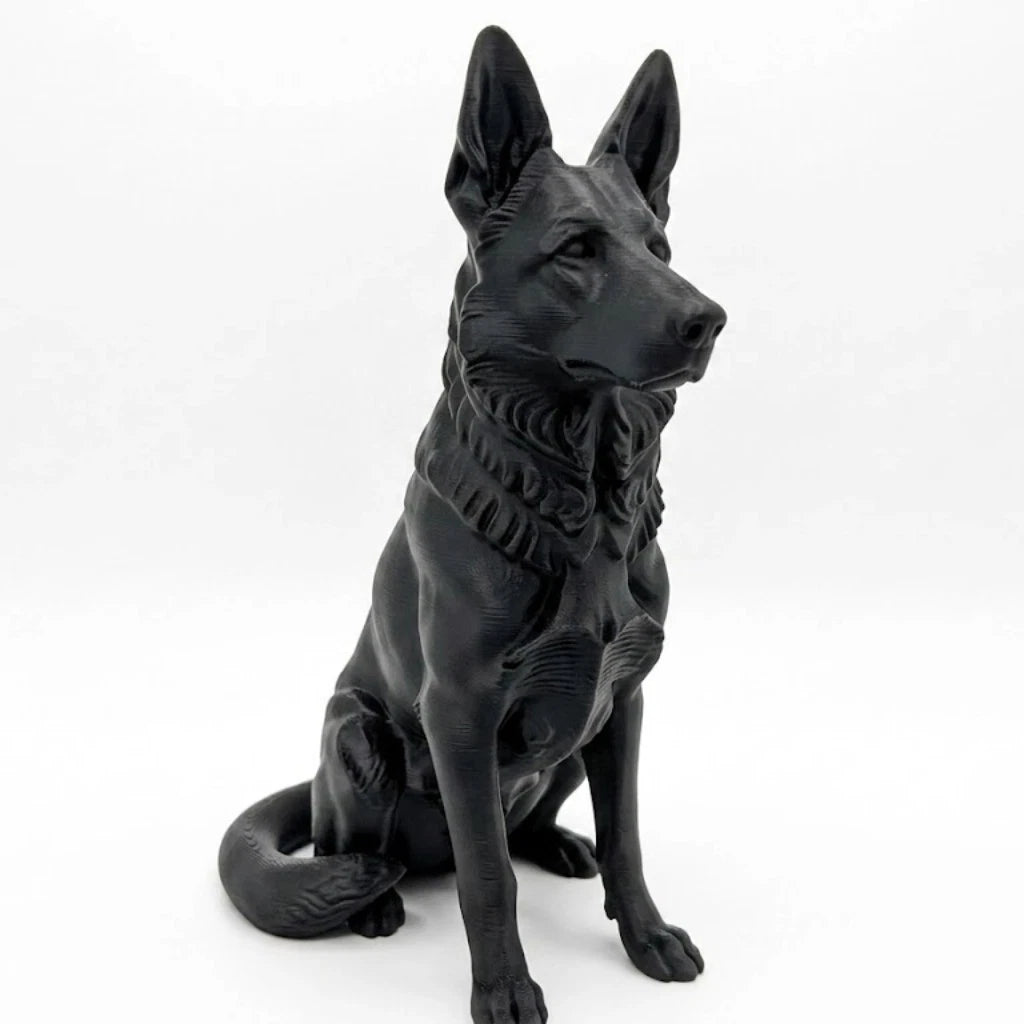 German Shepherd Dog Sculpture - Home Decor - Perfect for Animal Lovers