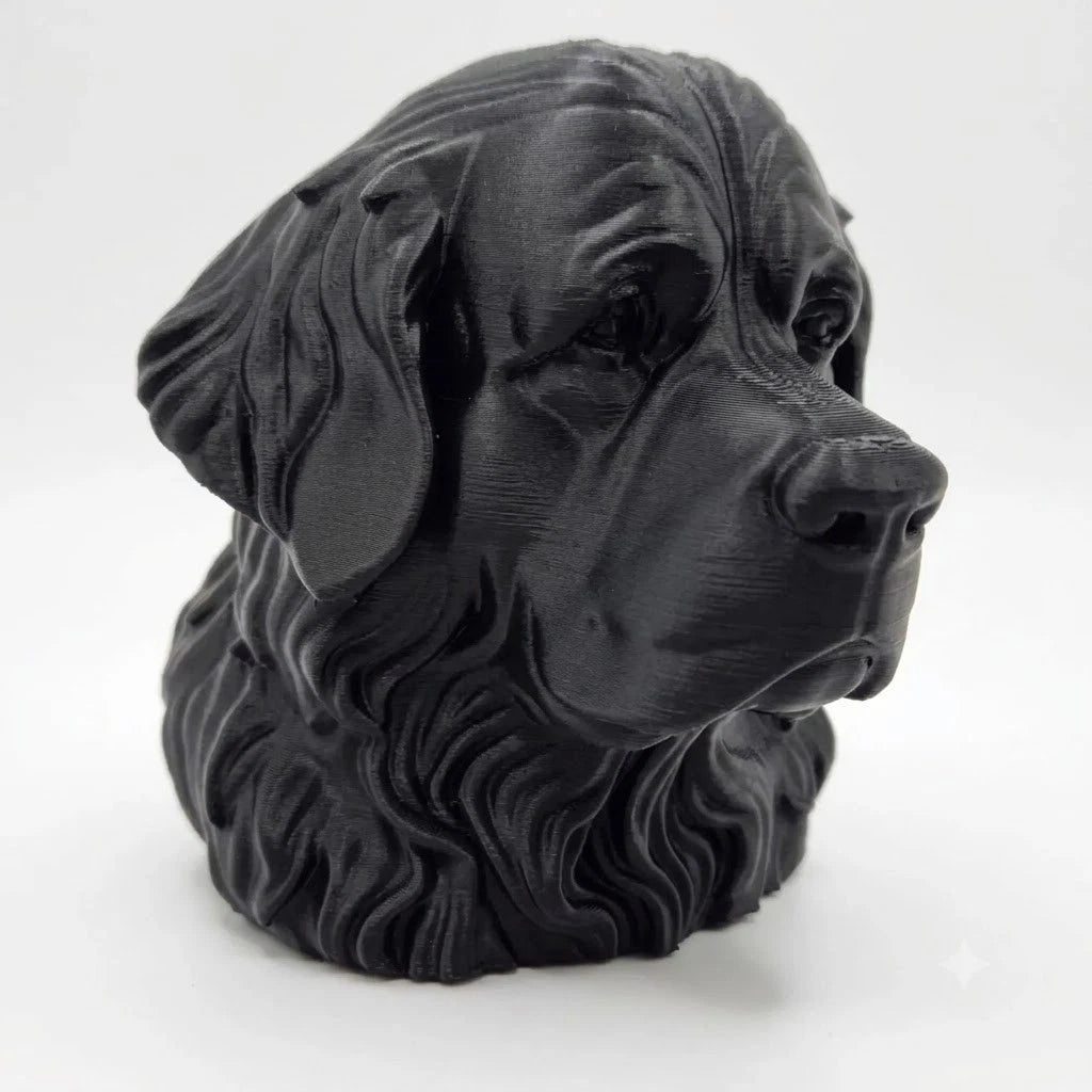 Newfoundland Dog Bust - Home Decor - Perfect Gift for Animal Lovers