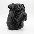 Shar Pei Dog Bust - Home Decor - Perfect Gift for Animal Lovers