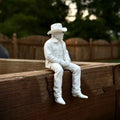 Chuck Norris Edge Sitter Figurine  - Home Decoration - Perfect Gift