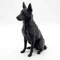 Belgian Malinois Dog Sculpture - Home Decor - Perfect for Animal Lovers