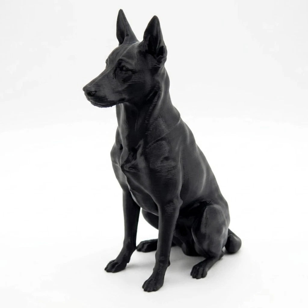 Belgian Malinois Dog Sculpture - Home Decor - Perfect for Animal Lovers