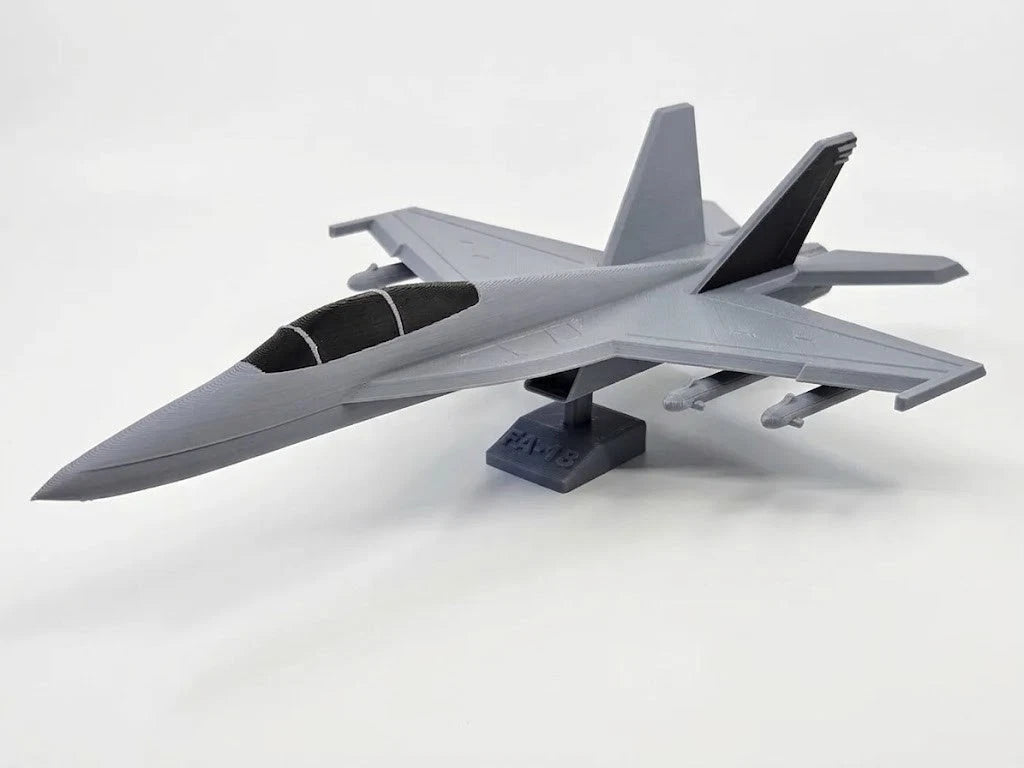 McDonnell Douglas F/A-18 Hornet - Model Airplane with Stand - Ready Built