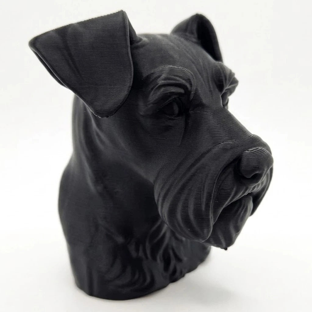 Miniature schnauzer Dog Bust - Home Decor - Perfect Gift for Animal Lovers