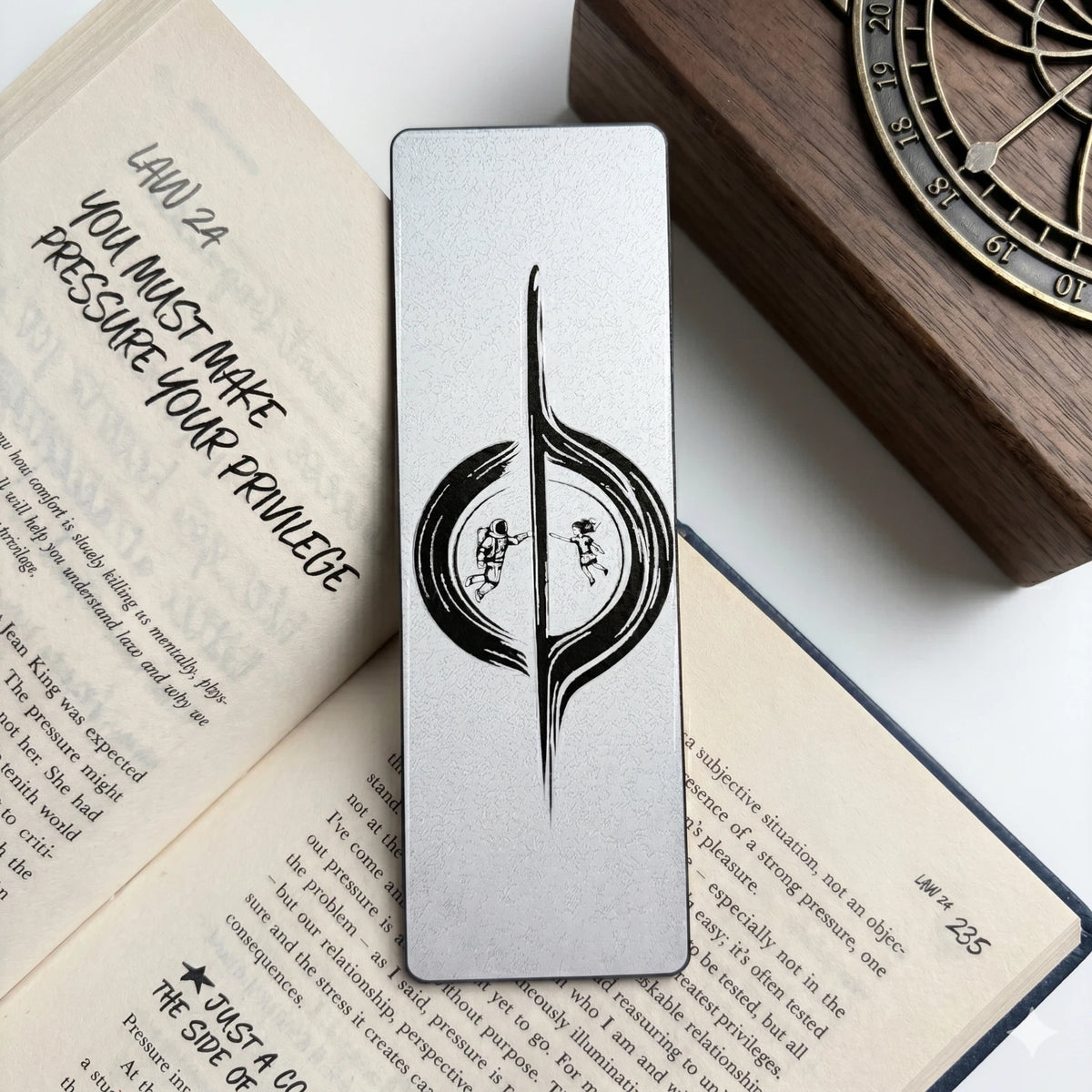 Interstellar Bookmark | Textured Novelty Bookmark | Unique Gift