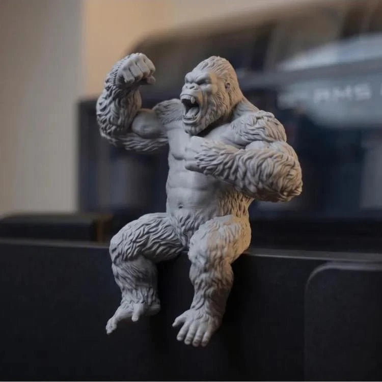 Roaring King Kong Edge Sitter Figurine  / Gift Figure