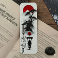 Red Tori Gate Japanese Bookmark | Textured Novelty Bookmark | Unique Gift