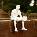 Roger Federer Edge Sitter Figurine  - Home Decoration - Perfect Gift