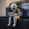 The Overworked Programmer Edge Sitter Figurine  / Gift Figure