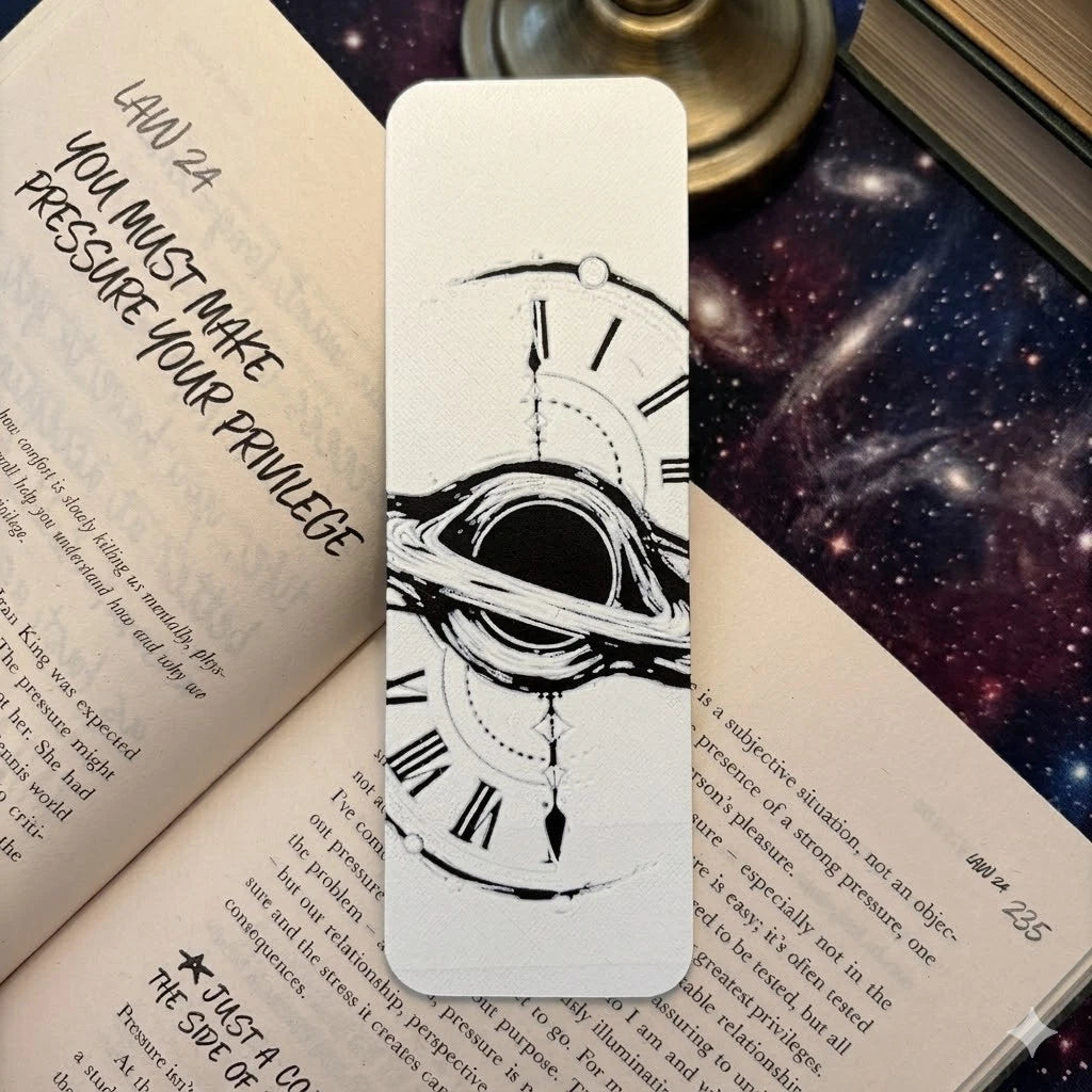 Interstellar Themed Bookmark | Textured Novelty Bookmark | Unique Gift