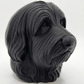 Bearded Collie Dog Bust - Home Decor - Perfect Gift for Animal Lovers