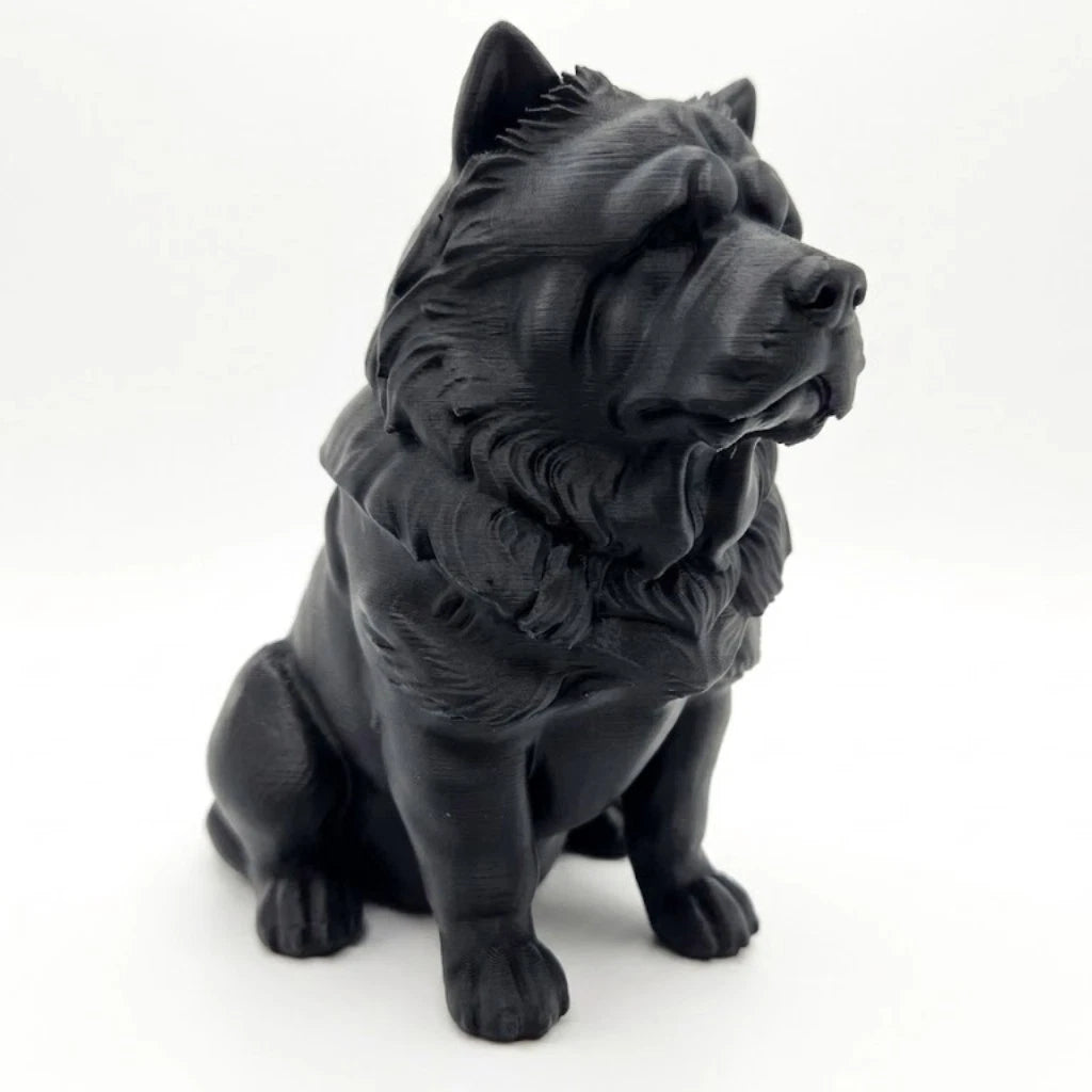 Chow Chow Dog Sculpture - Home Decor - Perfect for Animal Lovers