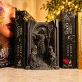 Skull Wizard Book nook - Perfect Gift for Book Readers - Home Decor