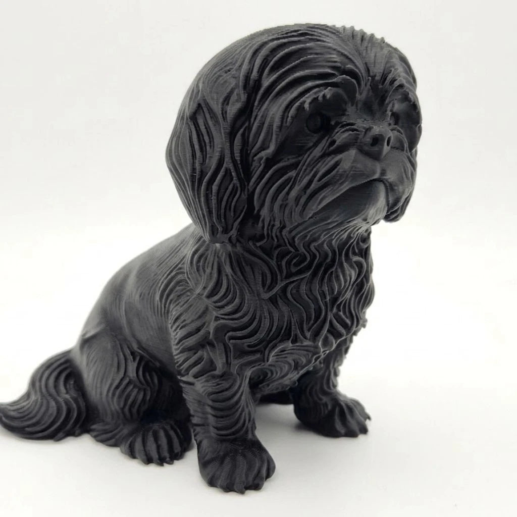 Shih Tzu Dog Sculpture - Home Decor - Perfect for Animal Lovers