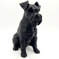 Miniature Schautzer Dog Sculpture - Home Decor - Perfect for Animal Lovers