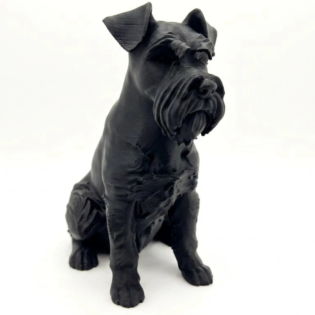 Miniature Schautzer Dog Sculpture - Home Decor - Perfect for Animal Lovers