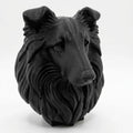 Rough Collie Dog Bust - Home Decor - Perfect Gift for Animal Lovers