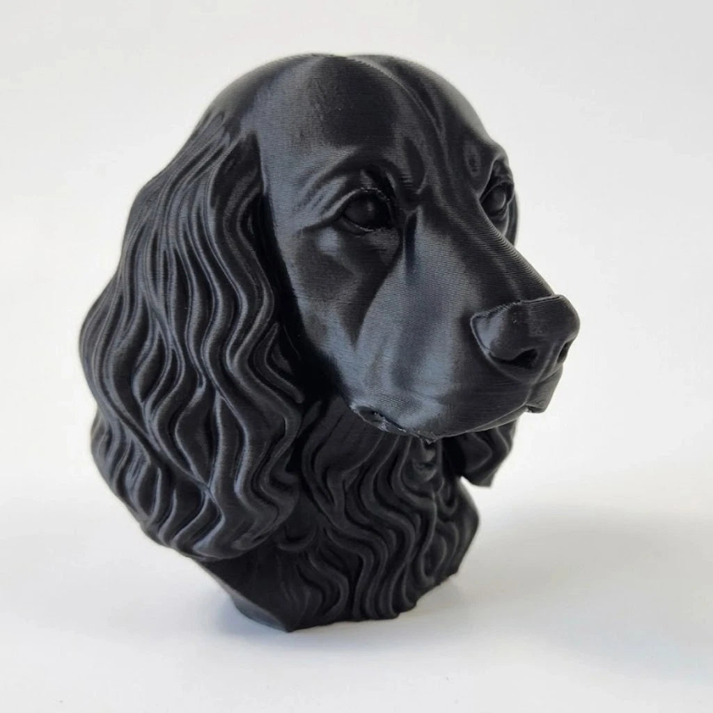 Field Spaniel Dog Bust - Home Decor - Perfect Gift for Animal Lovers
