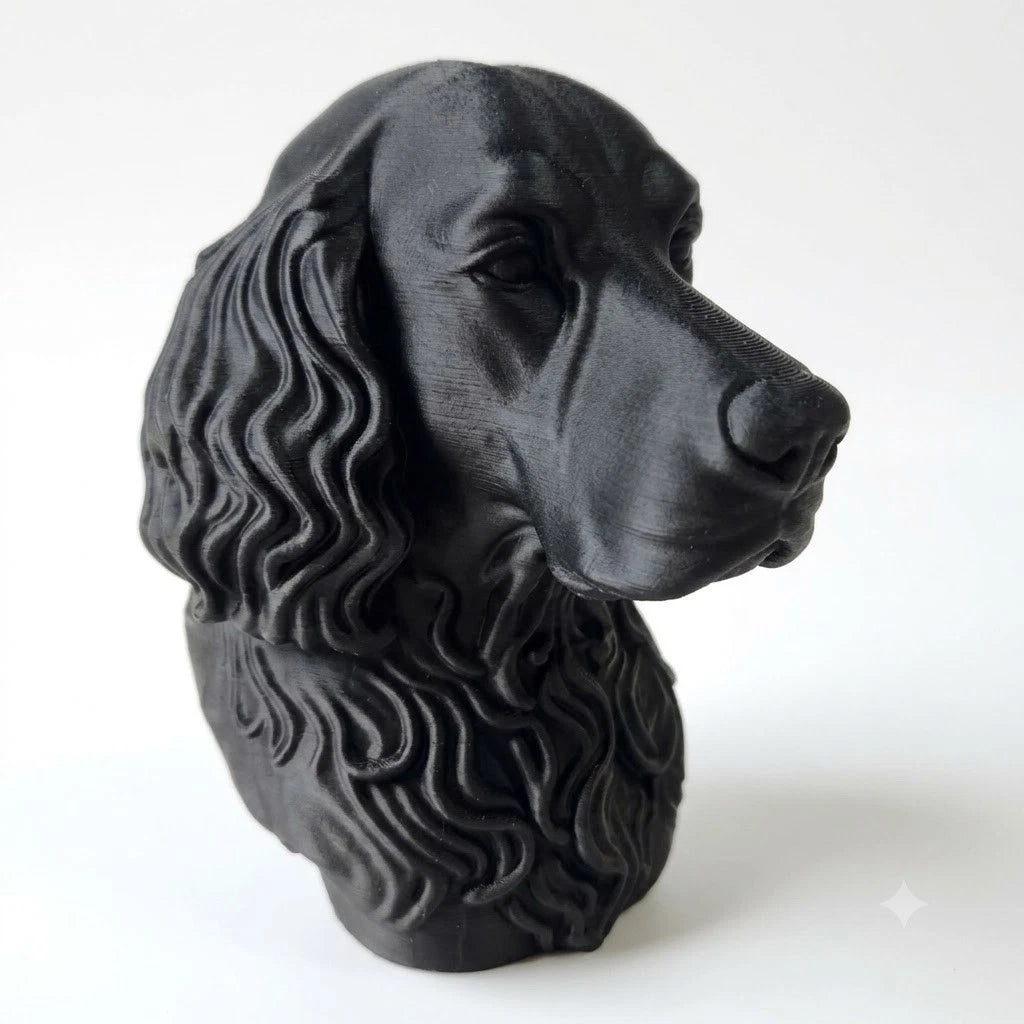 Gordon Setter  Dog Bust - Home Decor - Perfect Gift for Animal Lovers