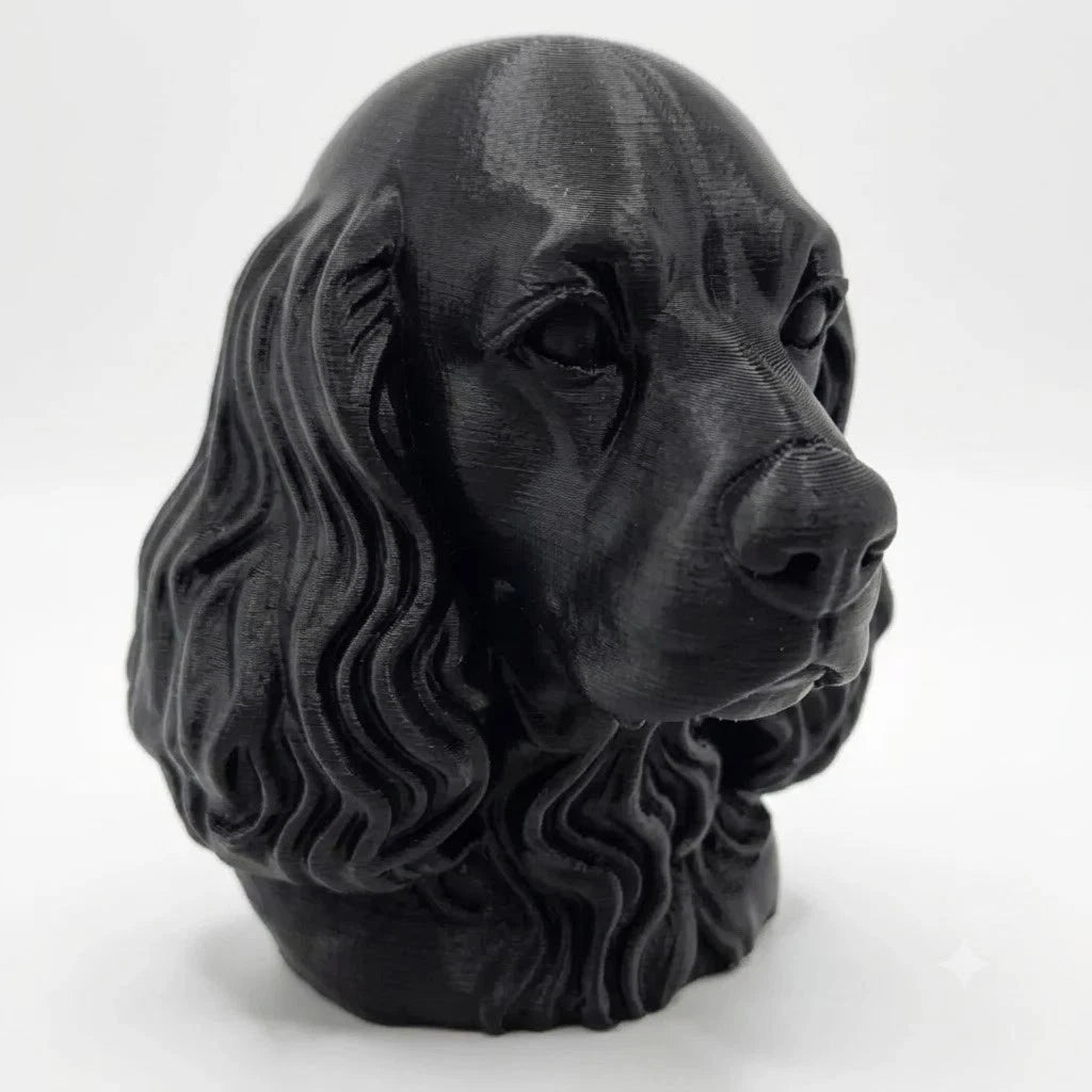 American Cocker Spaniel Dog Bust - Home Decor - Perfect Gift for Animal Lovers