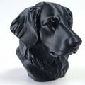 Hovawart Dog Bust - Home Decor - Perfect Gift for Animal Lovers - Cute Statue