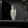 Minimalist Owl Sculpture - Modern Art Decor - Minimalist Home Decoration