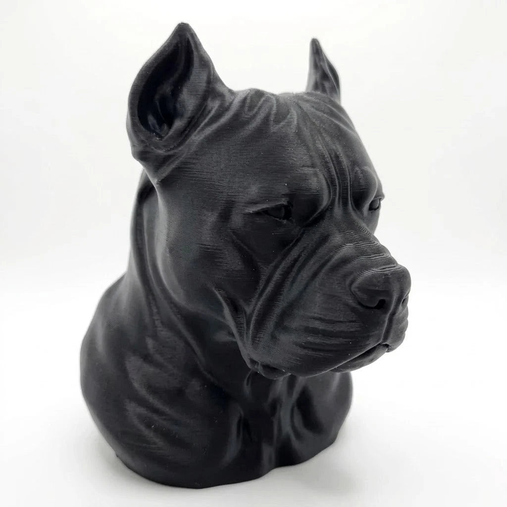 Pitbull terrier Dog Bust - Home Decor - Perfect Gift for Animal Lovers