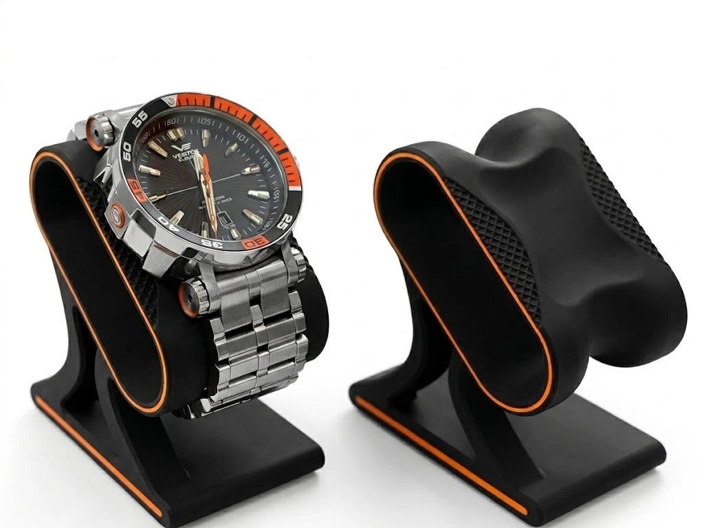 Modern Watch Display Stand Version II – Minimal Time Piece Holder - Multi-Colour