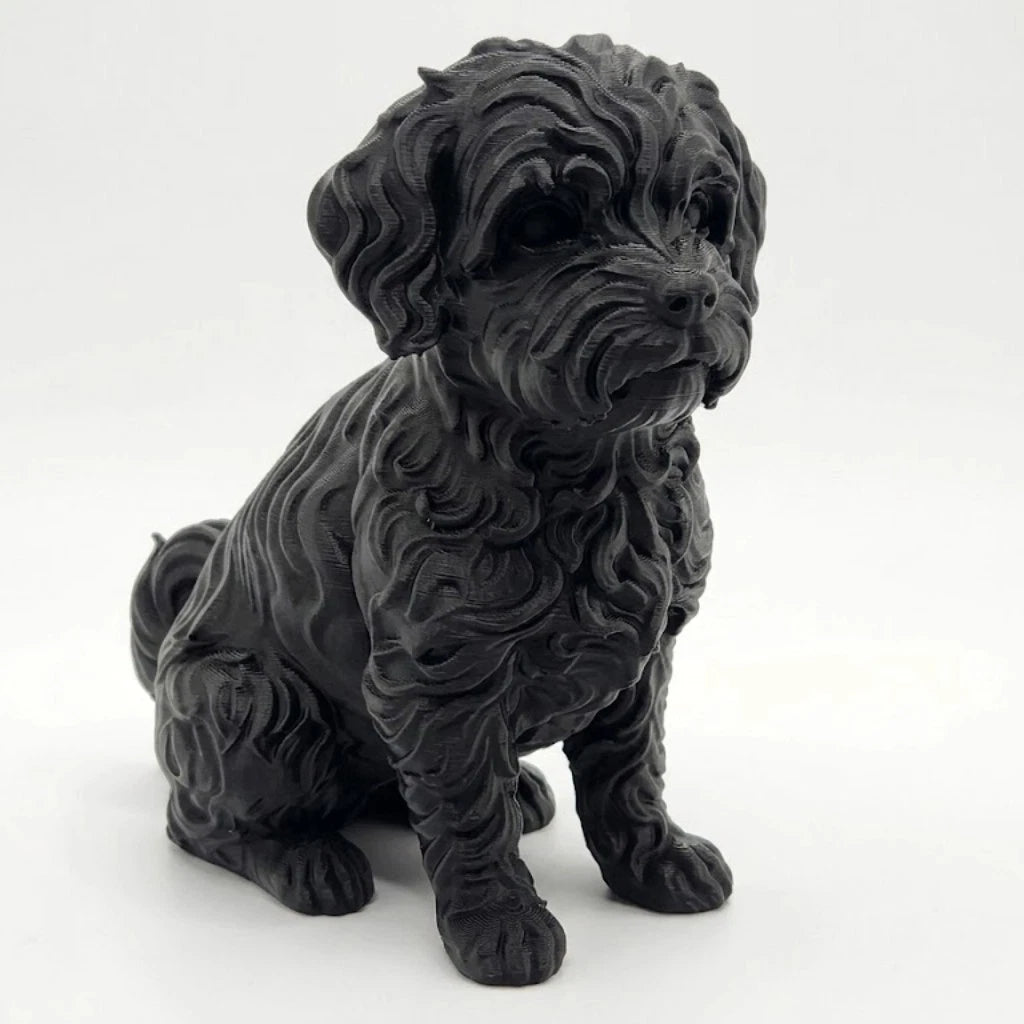 Maltese Dog Sculpture - Home Decor- Perfect for Animal Lovers
