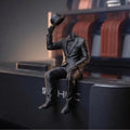 The Invisible Gentleman Edge Sitter Figurine  / Gift Figure