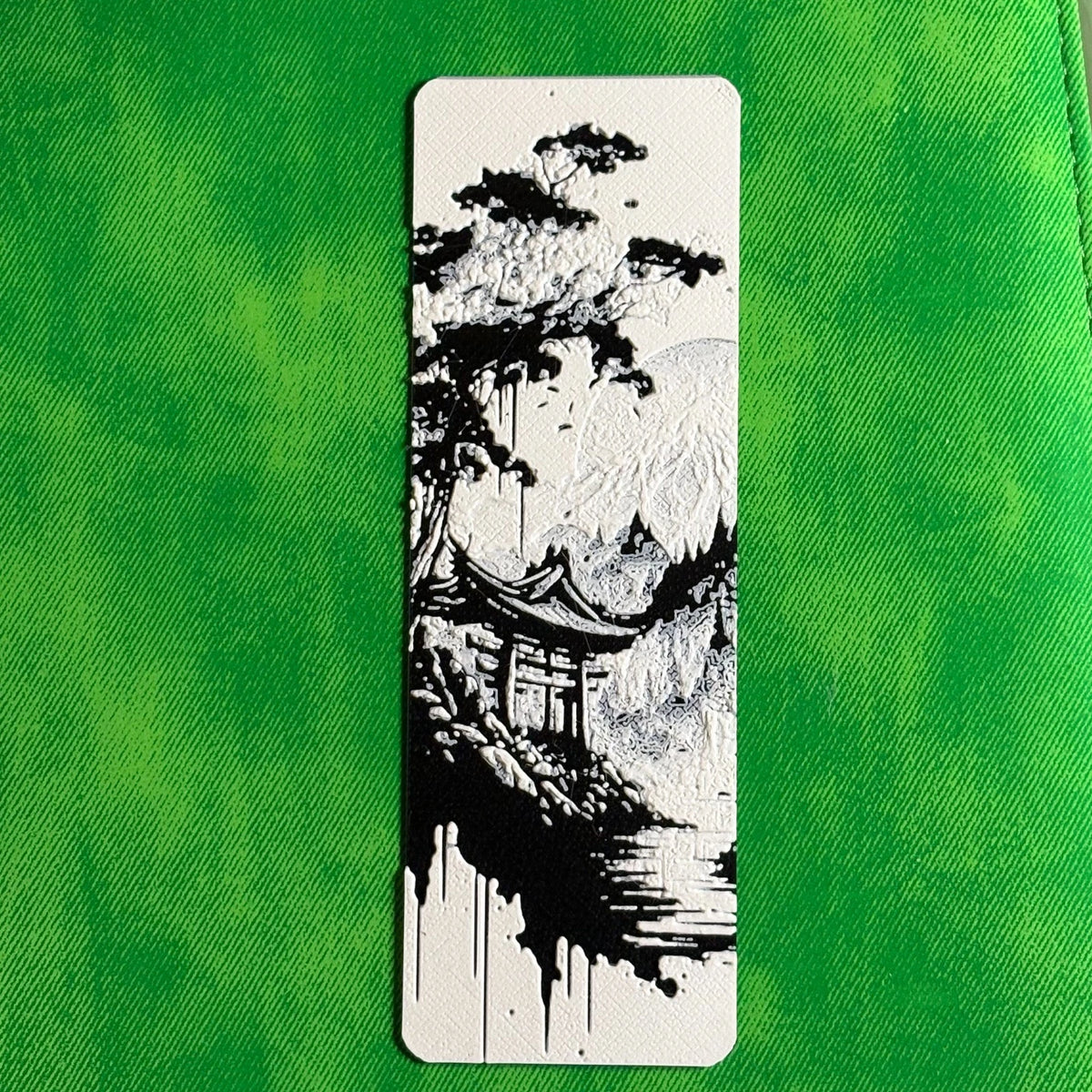 Original Japanese Bookmark | Textured Novelty Bookmark | Unique Gift