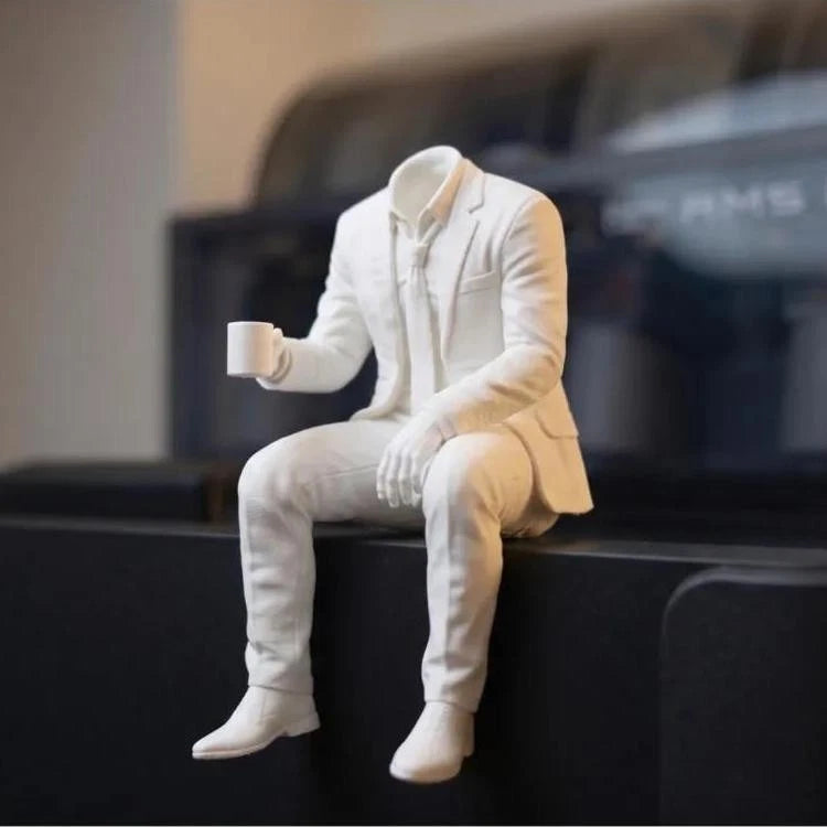 Lost My Head, Kept My Coffee Edge Sitter Figurine  / Gift Figure