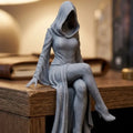 Sitting Reapress - Edge Sitter Figurine / Gift Figure