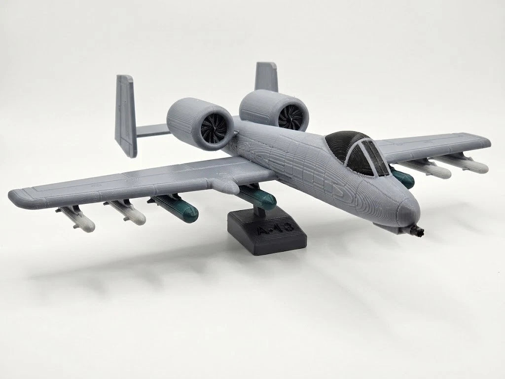 Fairchild Republic A-10 Thunderbolt II - Model Airplane with Stand - Ready Built