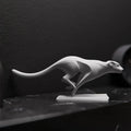 Minimalist Cheetah Sculpture - Modern Art Decor - Minimalist Home Decoration