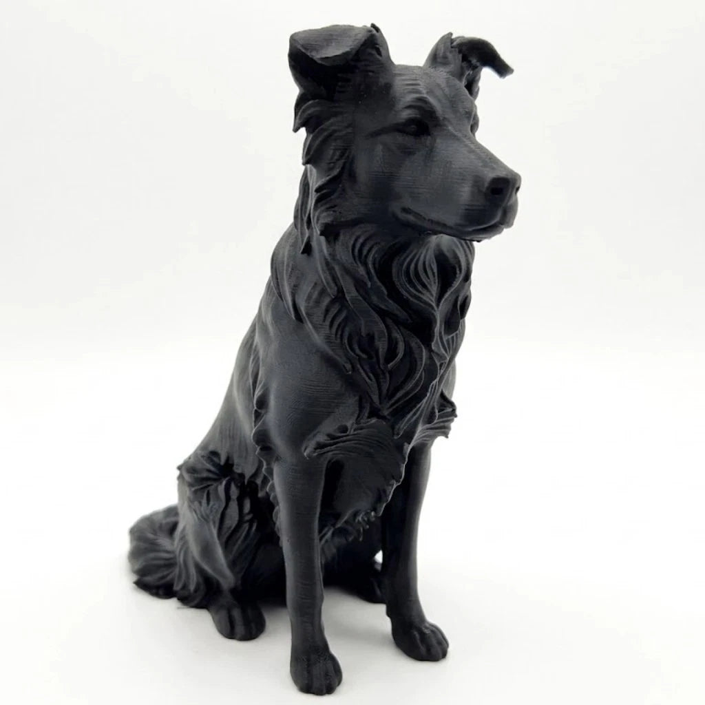 Border Collie Dog Sculpture - Home Decor - Perfect for Animal Lovers