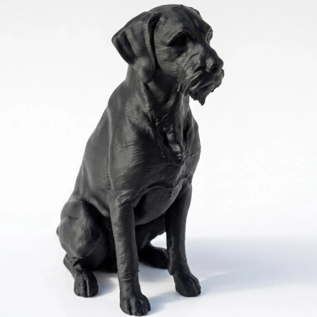 German Wirehaired Pointer Dog Sculpture - Home Decor- Perfect for Animal Lovers