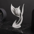 Minimalist Flower Sculpture - Modern Art Decor - Minimalist Home Decoration