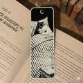 Cats in Bed Bookmark | Textured Novelty Bookmark | Unique Gift