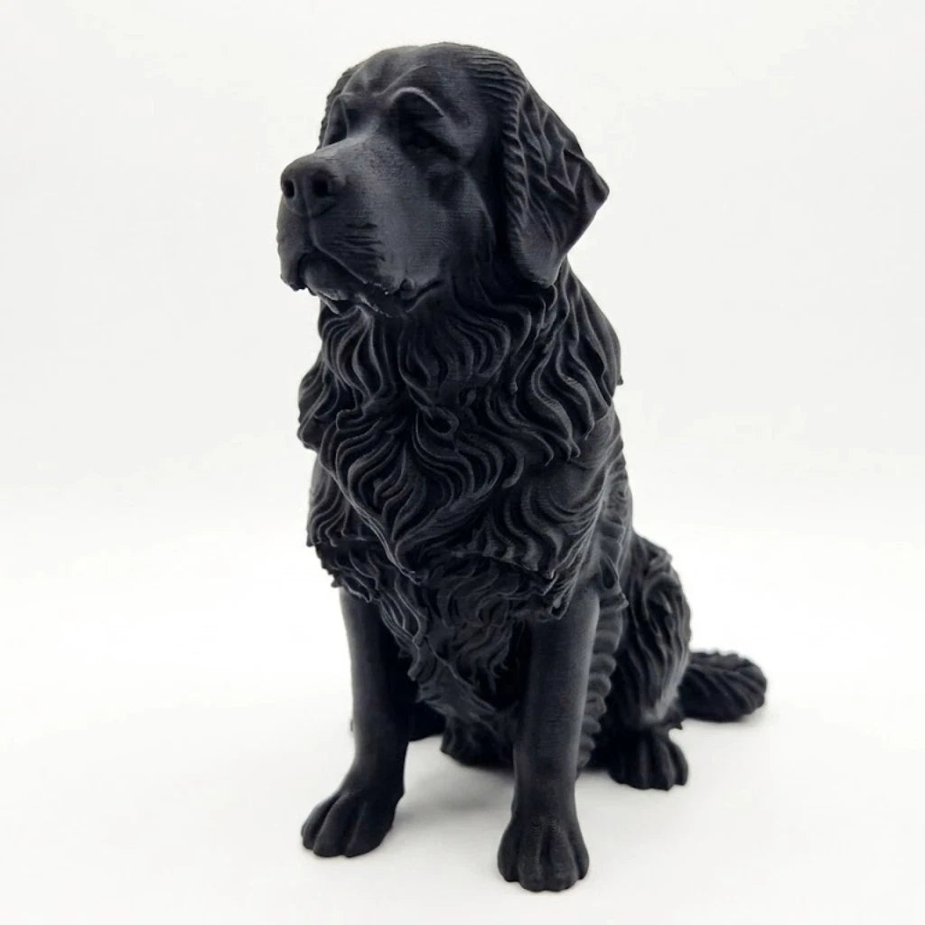 Newfoundland (Newfie) Dog Sculpture - Home Decor - Perfect for Animal Lovers