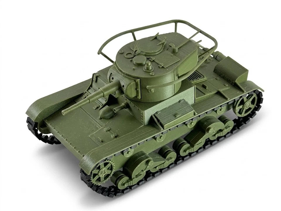 Compact Light Tank T26 1:35 scale - Model Replica - Great Gift for Tank Lovers