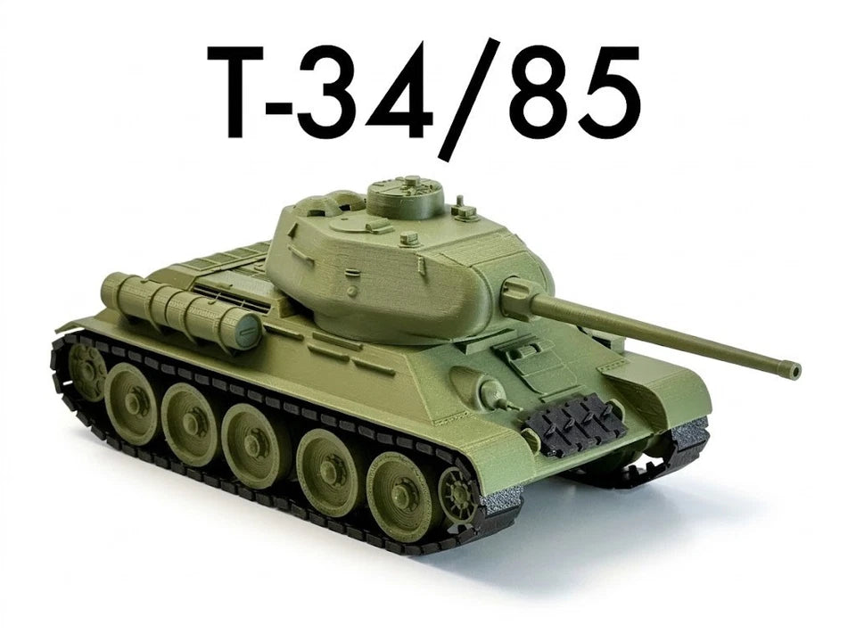 T-34-85 1:35 Soviet Union Tank - Model Replica - Perfect Gift for Tank Lovers