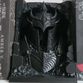 Dark Knight Helmet Book Nook - Perfect Gift - Book Readers - Home Decor