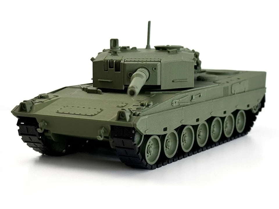Leopard 2 AV Prototype Main Battle Tank 1/35 Scale - Model Replica - Great Gift