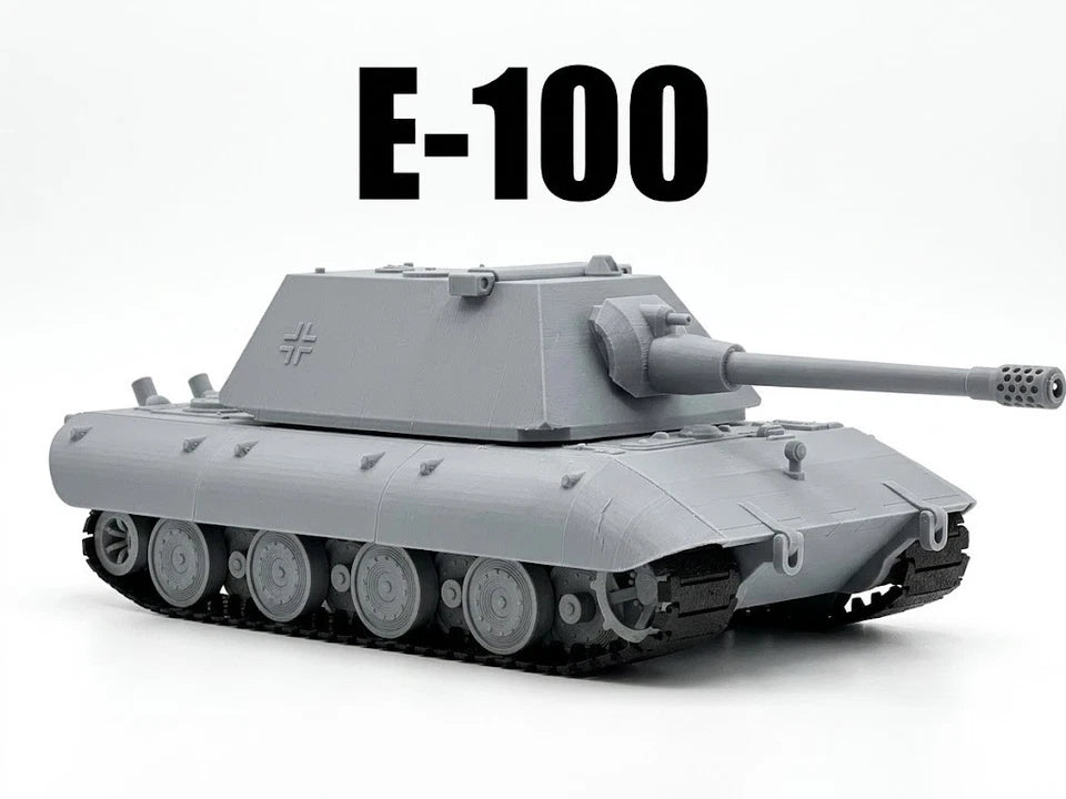 E100 German Super Heavy Tank 1:35 Scale  - Model Replica - Gift for Tank Lovers