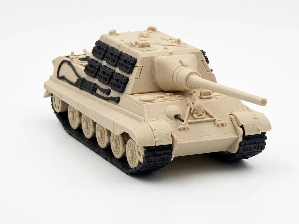 Jagdtiger Tank Destroyer - Movable Barrel 1/72 Scale - Model Replica -Great Gift