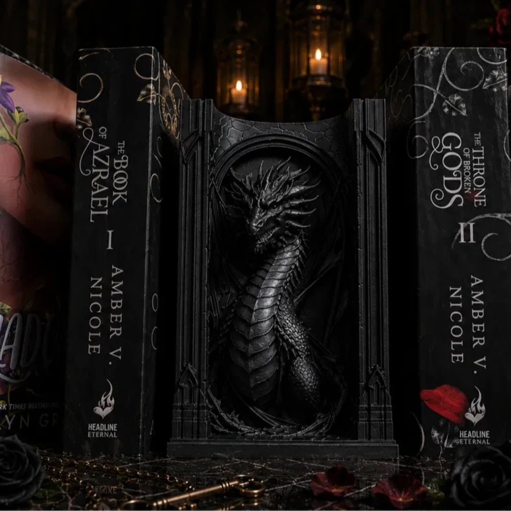 Epic Dragon Book Nook - Perfect Gift for Book Readers - Home Decor